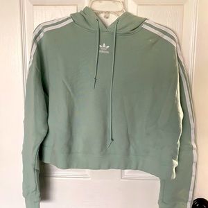 Adidas cropped sweatshirt